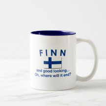 Good Looking Finn Coffee Mug