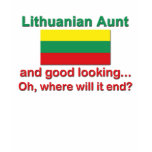 Good Looking Lithuanian Aunt t-shirts