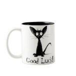 Good Luck Black Cat Mug