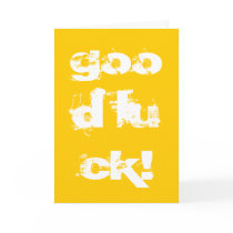 Good Luck cards