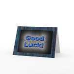 Good Luck! Card