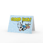 good luck cow - skydive cards