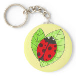 Good Luck Ladybug keychain
