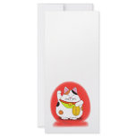 Good Luck Maneki Neko rack cards