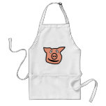 Good Luck Pig - pink piggy aprons