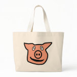 Good Luck Pig - pink piggy bags
