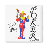 Good Luck Poker Terrier Fridge Magnet