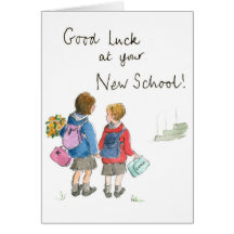 Good Luck - Starting School Cards