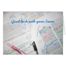 Good luck with your Exam Cards