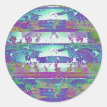 Good morning America : Dream World Graphics Round Sticker