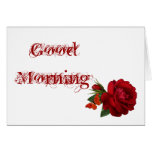 Good Morning Greeting Cards