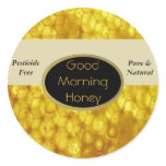 Good Morning Honey Labels