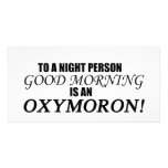Good Morning Oxymoron photo cards