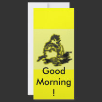 Good Morning ! rack cards
