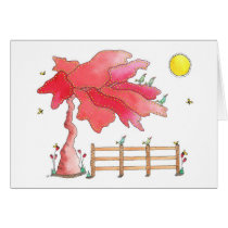 Good Morning Sun, Blank Greeting Card