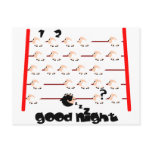 good night sheep postcards