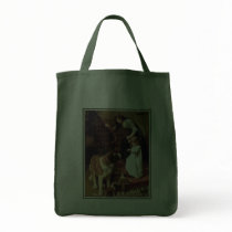Good Night - with St. Bernard Tote Bags