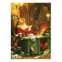 Good Old Santa Claus Business Card Template