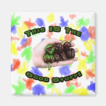 Good Stuff Chocolate Habanero Hot Pepper Design Magnets