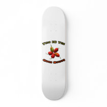 Good Stuff Five Habanero Hot Pepper Design Custom Skateboard