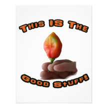 Good Stuff Habanero Flame Hot Pepper Design Announcements