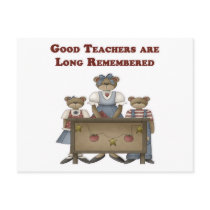Good Teachers are Long Remembered Post Cards