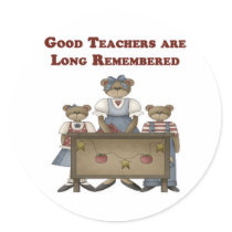 Good Teachers are Long Remembered Stickers