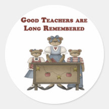 Good Teachers are Long Remembered Stickers