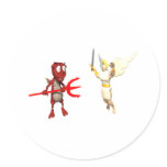 Good vs Evil Stickers
