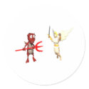 Good vs Evil stickers