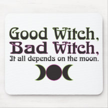 "Good Witch, Bad Witch..." Mousepad