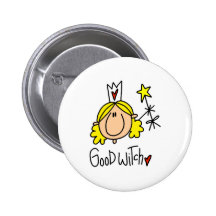 Good Witch Pinback Buttons