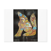Good wolf bad wolf post cards