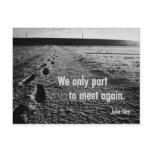 goodbye but we will meet again! postcards