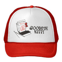 GOODBYE KITTY TRUCKER HATS