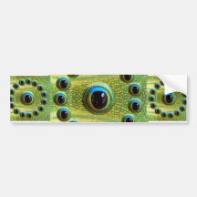 GOODLUCK Chinese Dragon Eyes Bumper Sticker