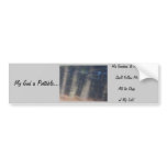 Goodness & Mercy Bumper Sticker bumper stickers