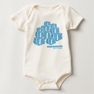 Goods for Good Onesie T-shirt by goods4good