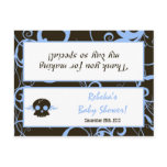 Goody Bag Topper Boy Blue Punk Rock Skull Flame postcards
