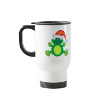 goofkins santa xmas frog mug