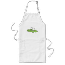 goofy baby alligator apron