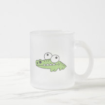goofy baby alligator coffee mugs