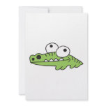 goofy baby alligator invitations