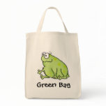 Goofy Frog Tote Bag