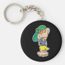goofy geek troll key chains