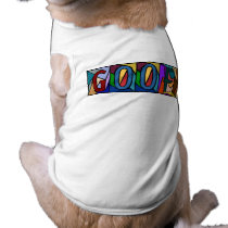 GOOFY ~ PERSONALIZED BIG LETTER PET-WARE FOR DOGS!