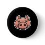 goofy pig face pinback buttons