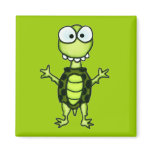 Goofy Turtle Magnet