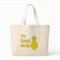 Goofy Yellow Duck You Quack Me Up Bag