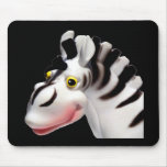 Goofy Zebra mousepads